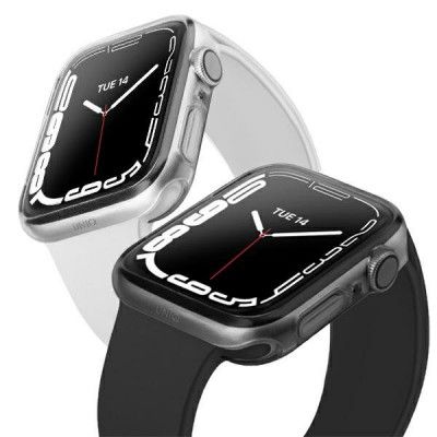 UNIQ Skal Dual Pack Apple Watch 7 41mm - Clear Smoke