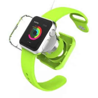 VCOER Skyddande laddningsskal till Apple Watch 38mm / 42mm - Grön