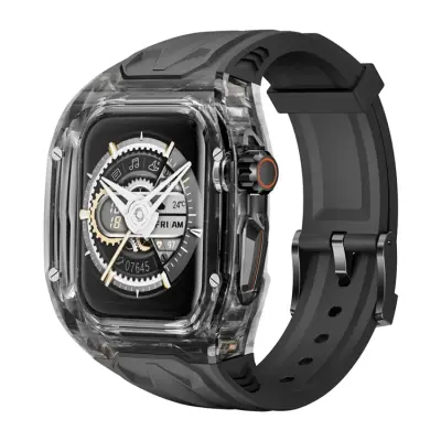 WIWU Apple Watch (49mm) Armband Rambo - Svart