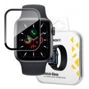 Wozinsky Apple Watch 40mm Härdat Glas Hybrid - Svart