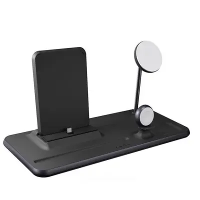 Zens 4-in-1 Trådlös Laddare Magsafe iPhone, Apple Watch, Airpods,iPad