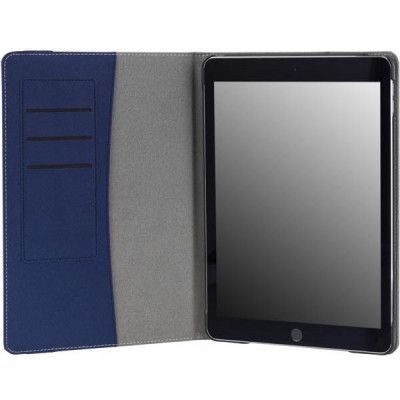 Deltaco Card and Stand Case (iPad Air 2) - Blå