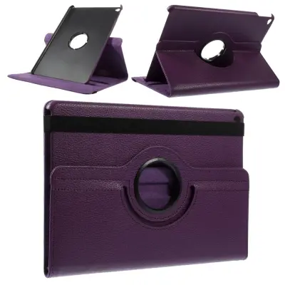 Litchi Rotating Fodral till Apple iPad Air 2 - Lila