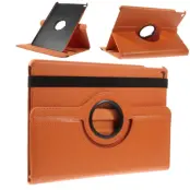 Litchi Rotating Fodral till Apple iPad Air 2 - Orange