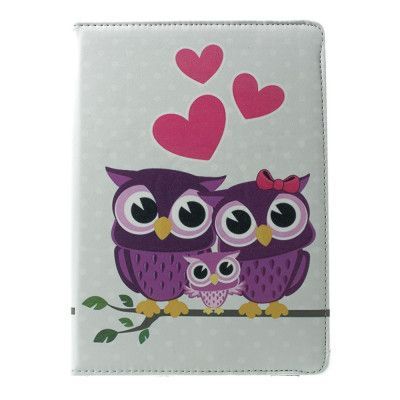 Rotating Fodral till Apple iPad Air 2 - Kärlek Ugglor
