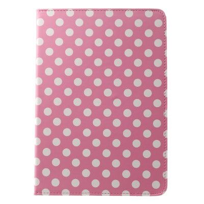 Rotating Fodral till Apple iPad Air 2 - Polka Dots (Rosa)