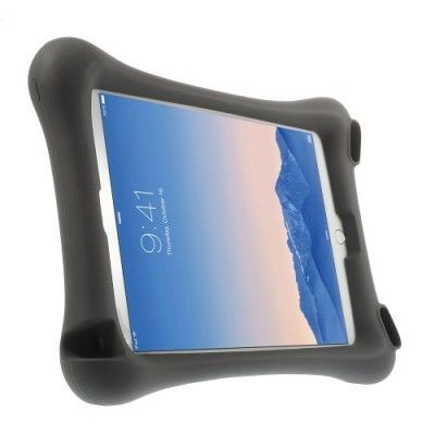 Silikonskal med stativ till iPad Air 2 - Grå