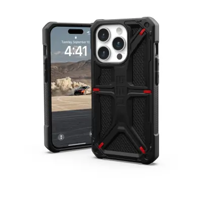 UAG Monarch Kevlar Case (iPhone 15 Pro) - Grön