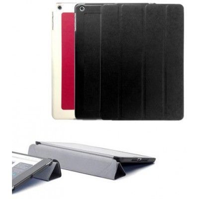 Celly SmartCover (iPad Air) - Mörkrosa/vit