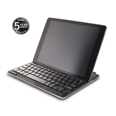 DELTACO Bluetooth tangentbord för iPad Air med nordisk layout