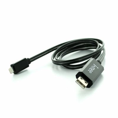 i-mee Beating Lightning Cable - Svart