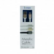i-mee Metallic USB-Cable Lightning - Guld