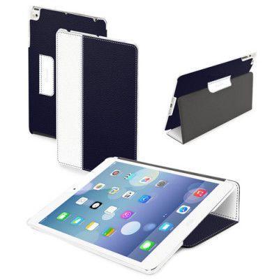 Muvit iPad Air Fold Case - Vit/Blå