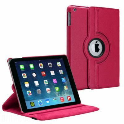 Rotating Armour Fodral till Apple iPad Air (Magenta)