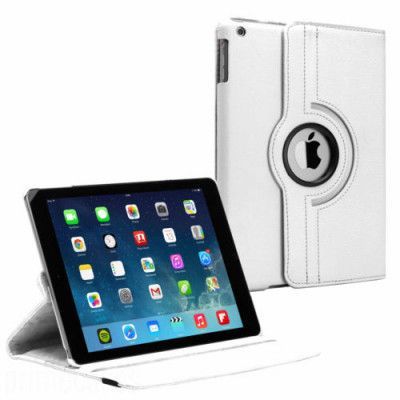 Rotating Armour Fodral till Apple iPad Air (Vit)