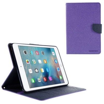 Mercury Fancy Diary Plånboksfodral till Apple iPad Mini/2/3 (Lila)