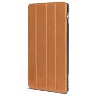 Decoded Leather Slim Cover (iPad mini 4) - Brun