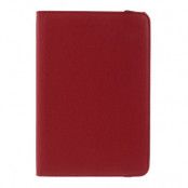 Rotating Plånboksfodral till iPad Mini 4 - Röd