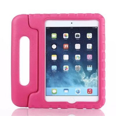Stöttåligt Skal med Handtag för iPad mini 4/2019 - Magenta