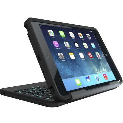 Zagg Rugged Book med tangentbord till iPad Mini 4 - Svart