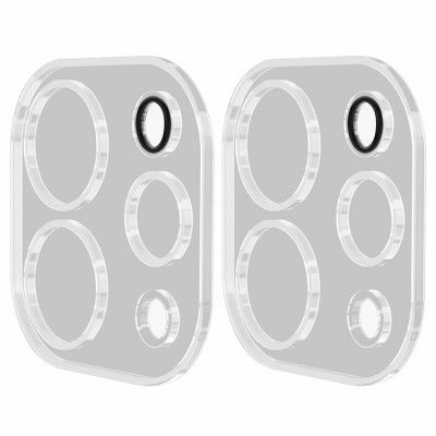 [2-PACK] ENKAY iPad Pro 11/12.9 Kameralinsskydd i Härdat glas