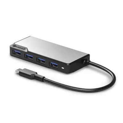 ALOGIC USB-C Fusion SWIFT 4-i-1-hubb - Rymdgrå