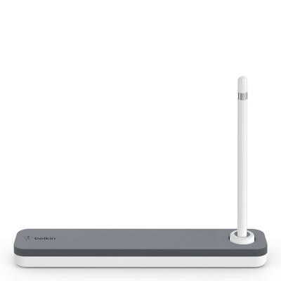 BELKIN HOLDER AND STAND FOR APPLE PENCIL GRAY
