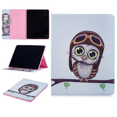 Trolsk Cute Wallet Folio - Cute Owl (iPad Pro 12,9 (2018))