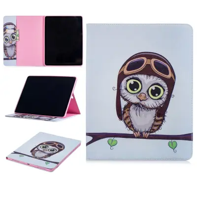 Trolsk Cute Wallet Folio - Cute Owl (iPad Pro 12,9 (2018))