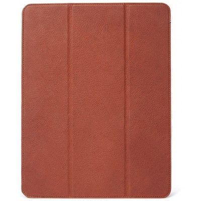 Decoded Leather Slim Cover (iPad Pro 12,9 (2020)) - Brun