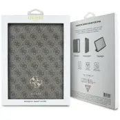 Guess iPad Pro 13""(2024) Fodral Magnetic 4G Big Logo - Brun
