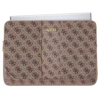 Guess Uptown Sleeve (iPad Pro 12,9) - Brun