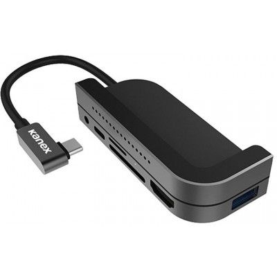 Kanex iAdapt 6-in-1 Multiport USB-C Dockning Station (iPad Pro)