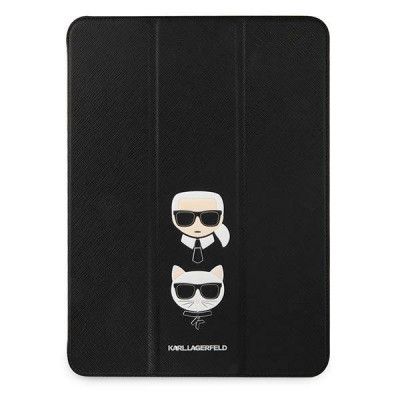 Karl Lagerfeld Saffiano Karl & Choupette Fodral iPad Pro 12.9 2021 - Svart