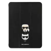 Karl Lagerfeld Saffiano Karl&Choupette Fodral iPad Pro 12.9 2021 - Svart