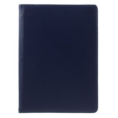 Litchi Rotating Fodral till iPad Pro 9.7 - Mörkblå