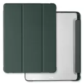 Mercury iPad Pro 13""(2024) Fodral Clear Bak - Mörkgrön