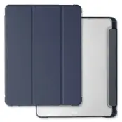 Mercury iPad Pro 13""(2024) Fodral Clear Bak - Marinblå