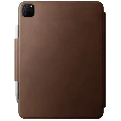 Nomad Leather Folio Plus (iPad Pro 11/Air 5/4) - Svart