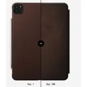 Nomad Rugged Horween Leather Folio (iPad Pro 11 (2020)) - Brun