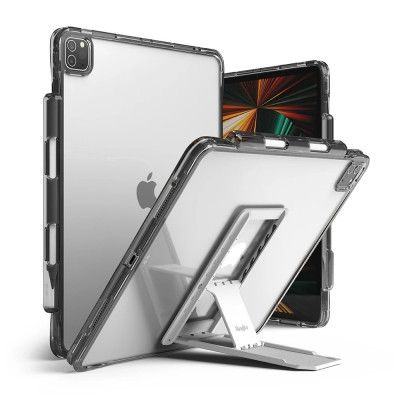 Ringke Fusion Hård Skal iPad Pro 12.9'' 2021 Foldable Stand - Grå