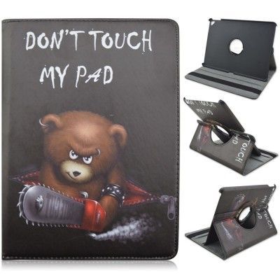 Rotating Fodral till Apple iPad Pro 9.7 - Bear with Saw