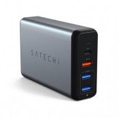 Satechi USB-C 75W Reseladdare - Rymdgrå - Grå