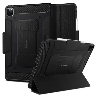 Spigen Rugged Armor Pro Fodral iPad Pro 11 (2020/2021/2022) - Svart