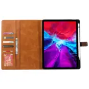 Trolsk Leather Wallet Folio (iPad Air 13/Pro 12,9) - Brun