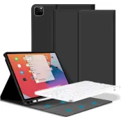 Tech-Protect iPad Pro 11 (2020/2021/2022) Fodral och Tangentbord - Svart