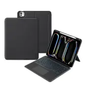Tech-Protect iPad Pro 13 (2024) Fodral + Engelskt Tangentbord