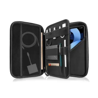 Tomtoc Smart A06 PadFolio Eva Case (iPad Pro 12,9/Pro 13/Air 13) - Ljusgrön