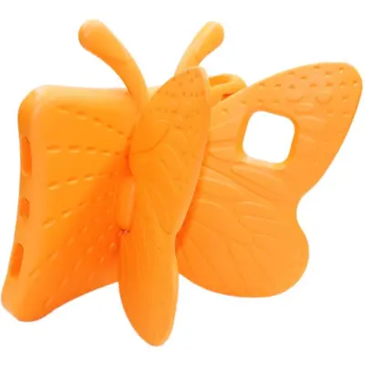 Trolsk 3D Butterfly Shockproof Case (iPad Pro 11 (2024-2025)) - Orange