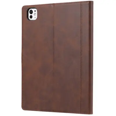 Trolsk Leather Wallet Folio (iPad Pro 13) - Brun